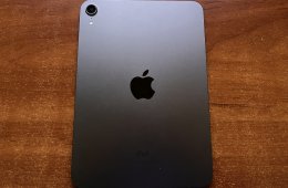iPad Mini 6 WiFi 64 GB, space gray makulátlan állapotú, végig tokban-fóliában tartott garanciális 