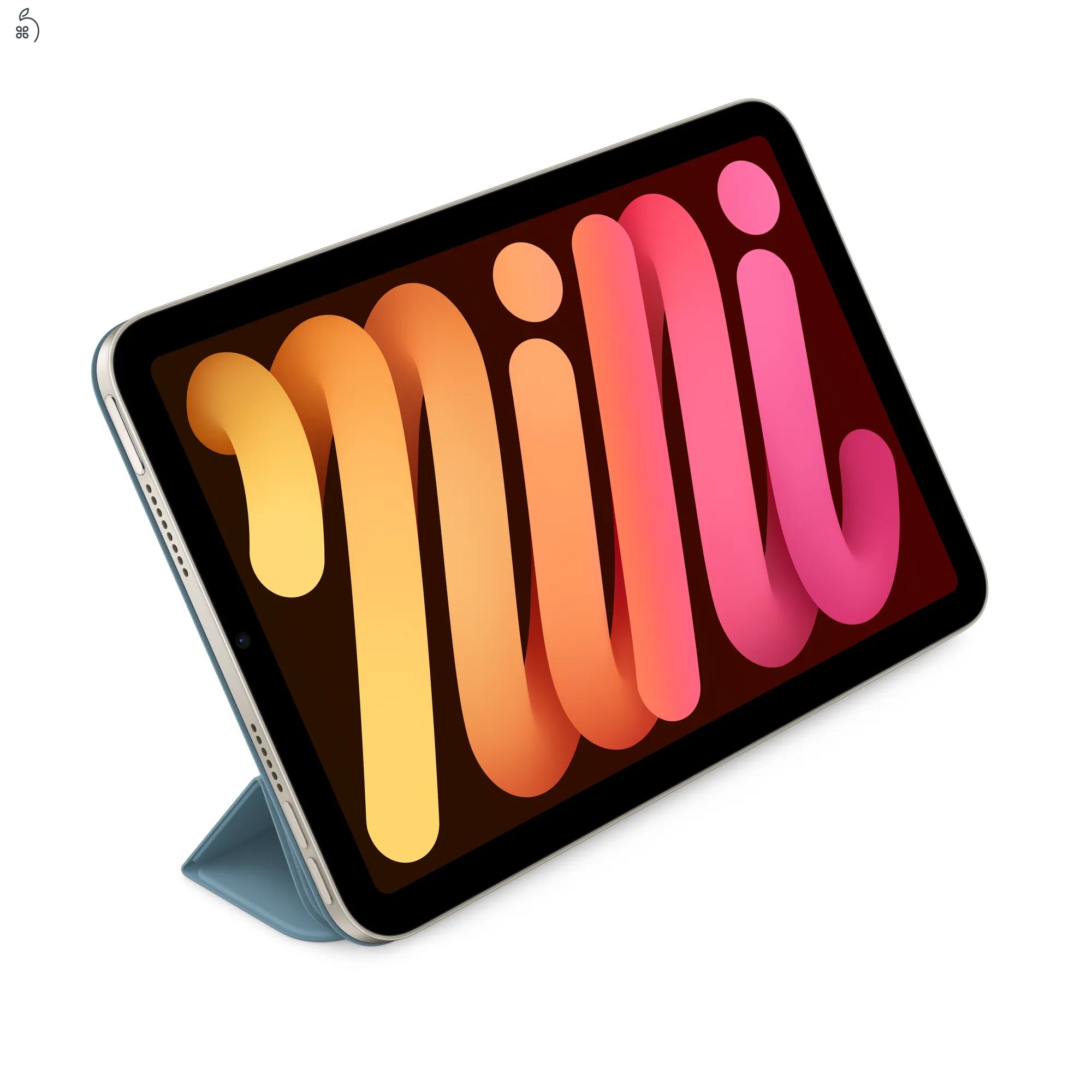 Smart Folio A17 Pro chipes iPad minihez – (denim) - Csak 1db! 