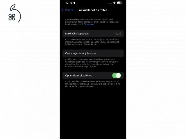 Eladó fehér iPhone 13, 128 Gb