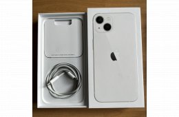 Eladó fehér iPhone 13, 128 Gb