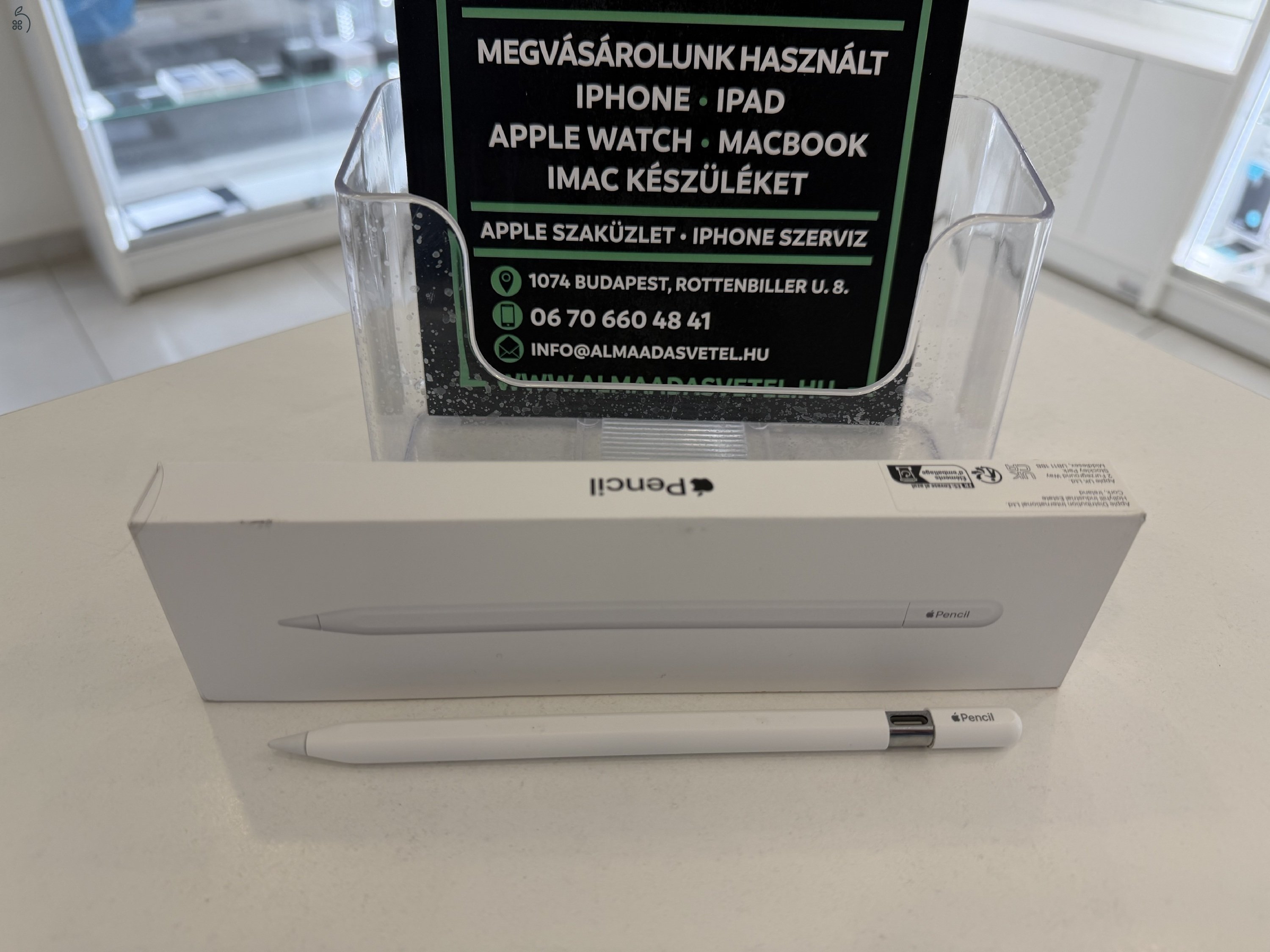 Apple Pencil USB-C(A3085) Hibátalan/2026.10.06.Apple gar./