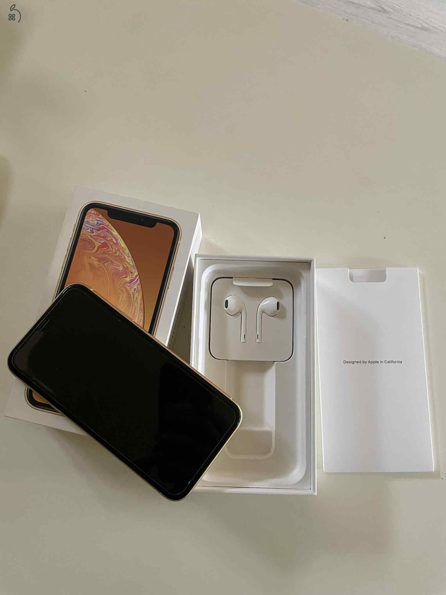 Nagyon szép iPhone XR 64gb sárga