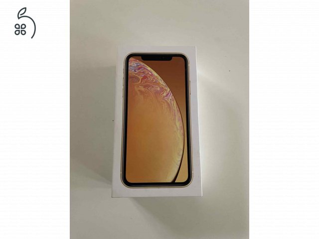 Nagyon szép iPhone XR 64gb sárga