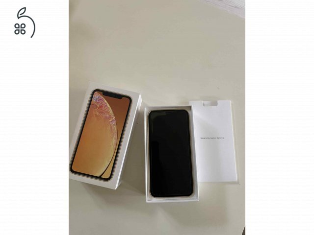 Nagyon szép iPhone XR 64gb sárga