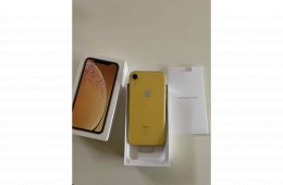 Nagyon szép iPhone XR 64gb sárga