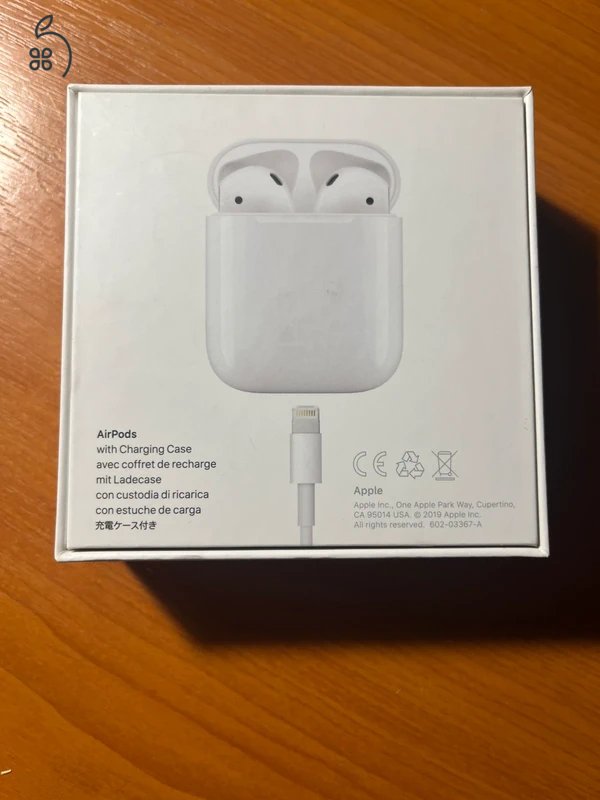 Apple AirPods 2 (sima) – fehér