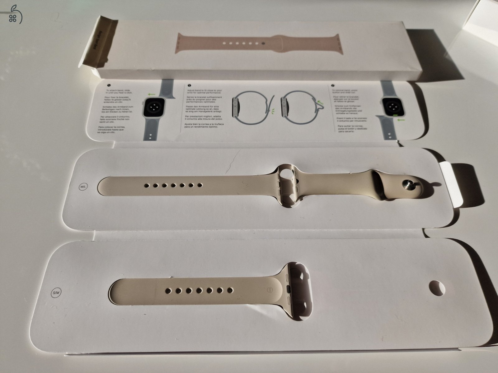 Eladó, használt, kitűnő állapotban lévő Apple Watch Series 7 GPS auminium 45 mm okosórám