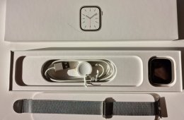 Eladó, használt, kitűnő állapotban lévő Apple Watch Series 7 GPS auminium 45 mm okosórám