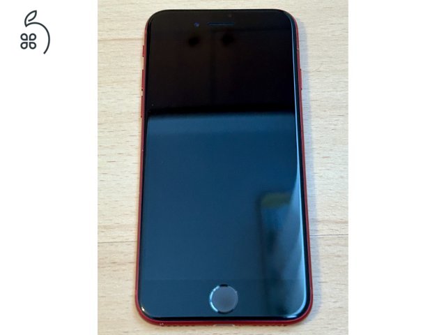 Újszerű iPhone SE 3 Red 64gb Független 84% akku