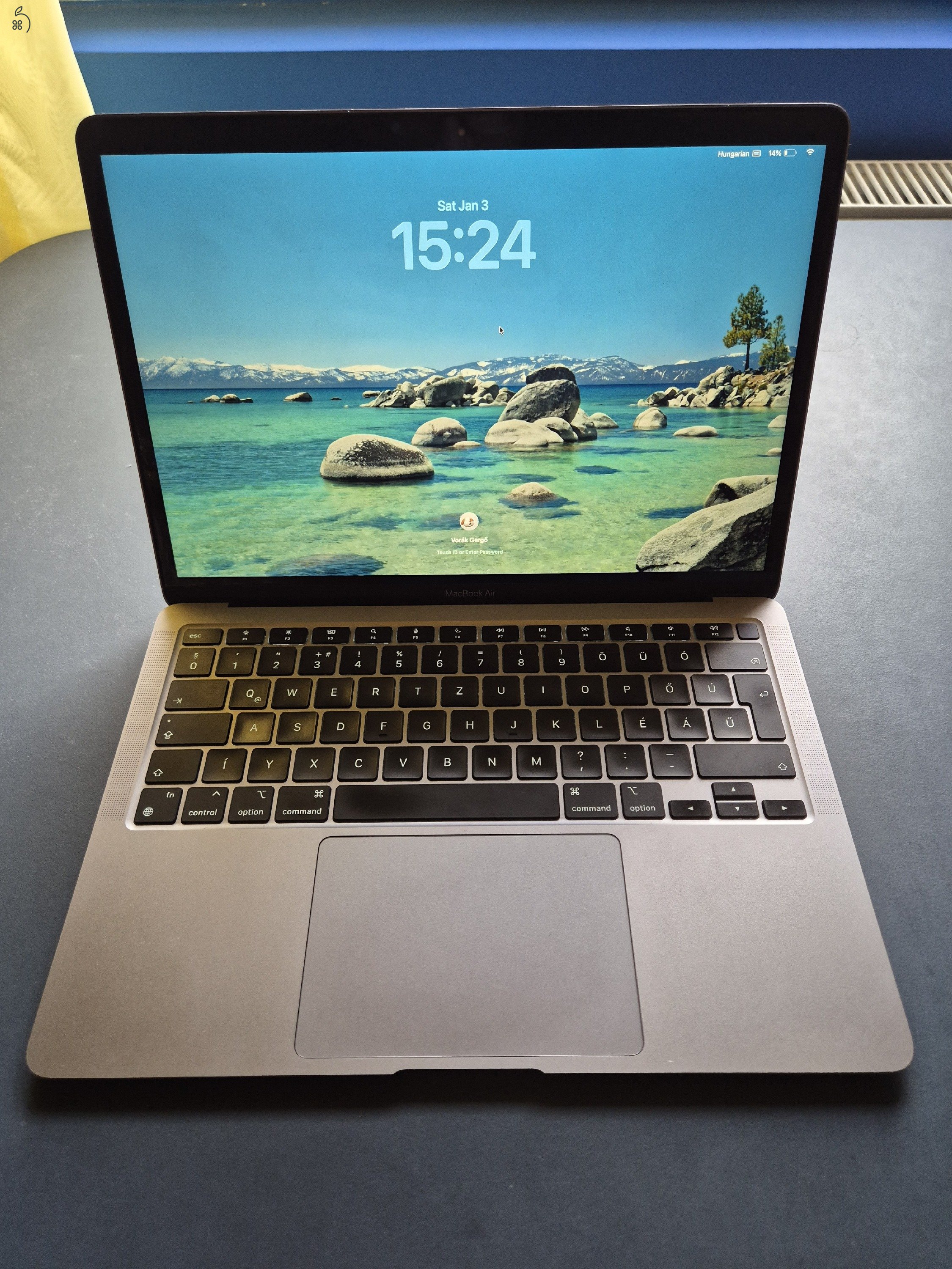Macbook Air M1 16 GB RAM, 256 GB SSD