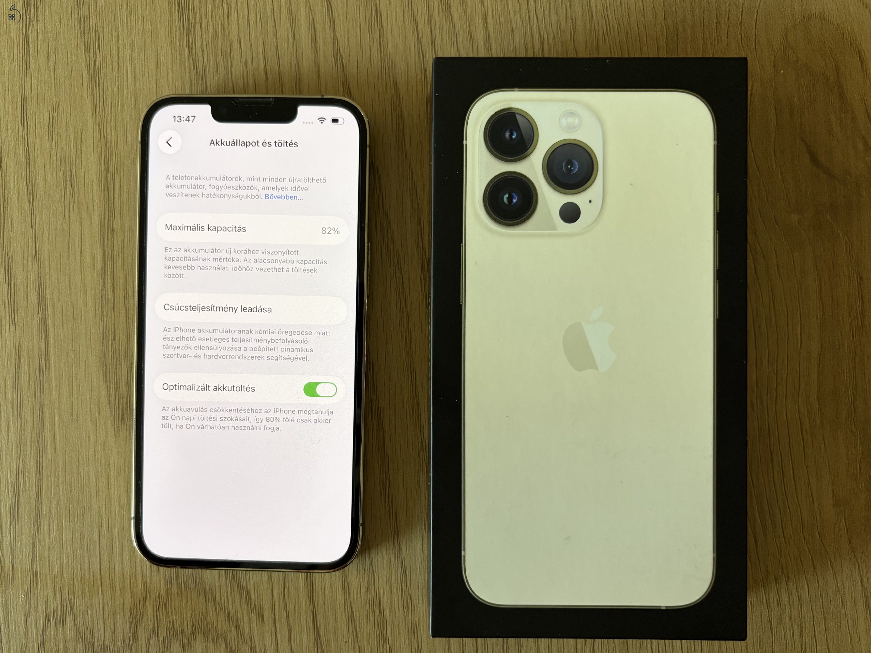 iPhone 13 Pro Arany 128 GB 