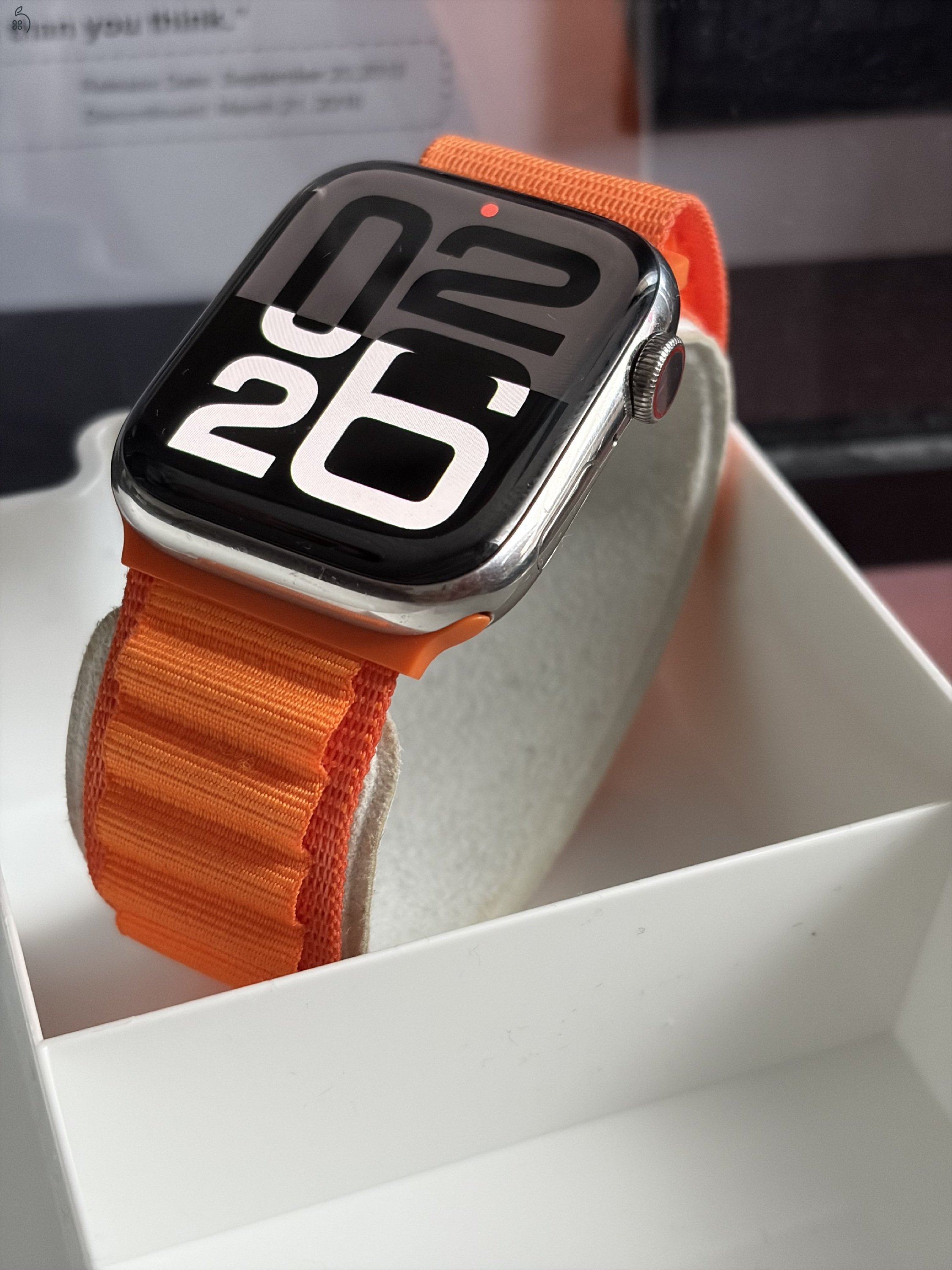 Apple watch 7 stainless steel