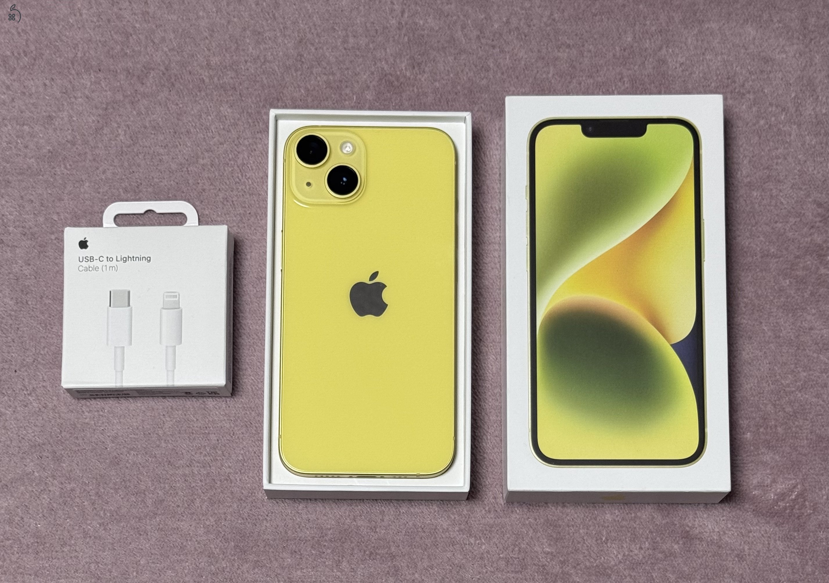 iPhone 14 128GB - AKKU 83% - Jótállás 2026.06.-hóig, kártyafüggetlen, karcmentes állapot