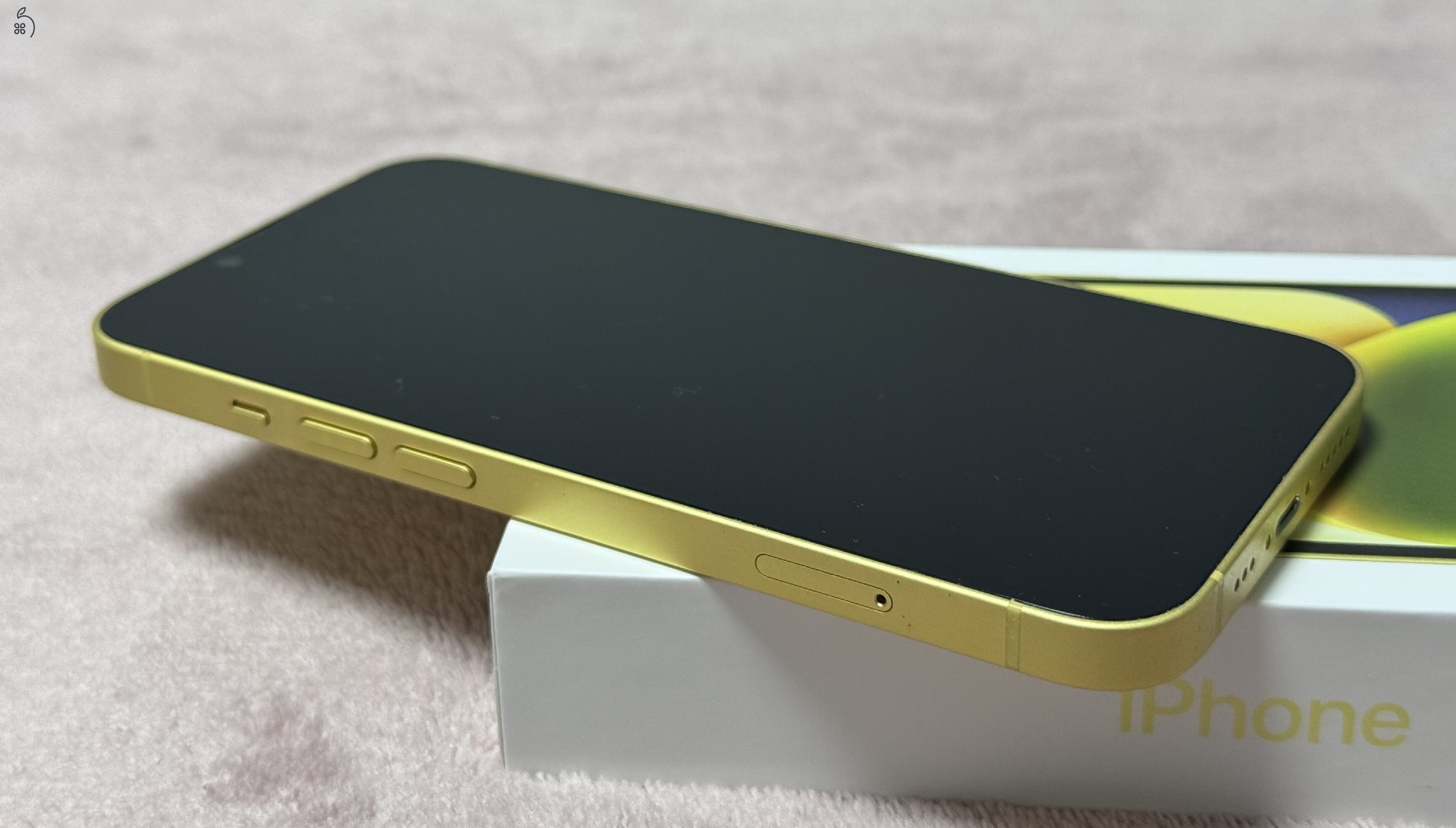 iPhone 14 128GB - AKKU 83% - Jótállás 2026.06.-hóig, kártyafüggetlen, karcmentes állapot