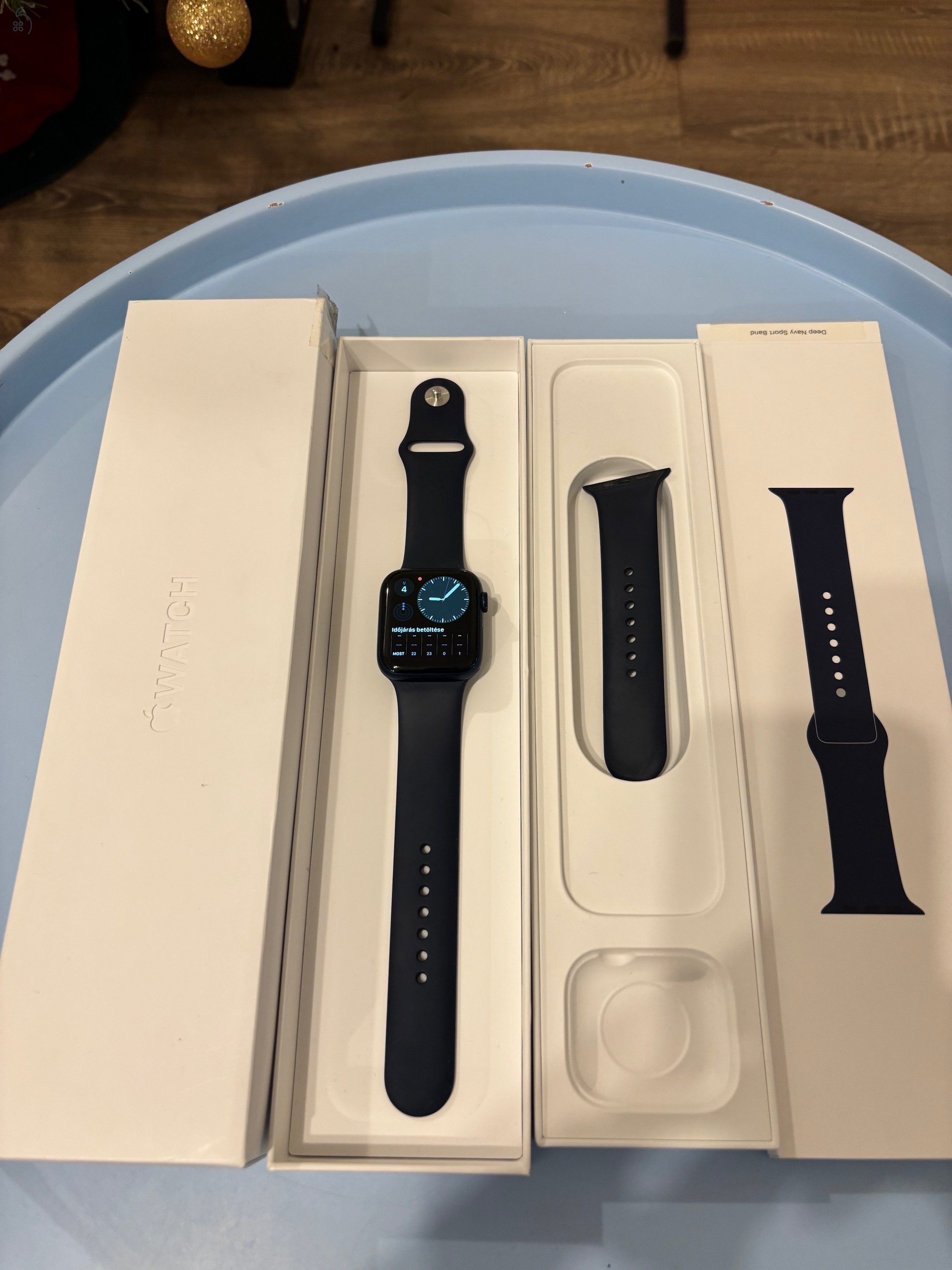 Apple watch series 6 Blue Alu Deep Navy Sp Band 44 mm cellular