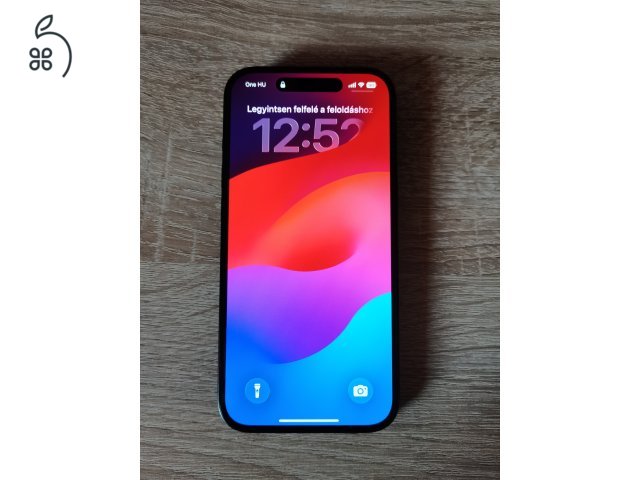 ???? iPhone 15 – 128 GB – fekete – megkímélt