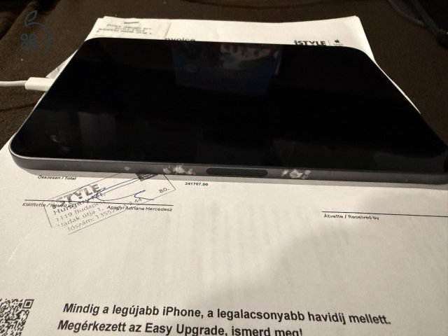 Eladó használt  Ipad mini 256 GB (6th Generation) WI-FI