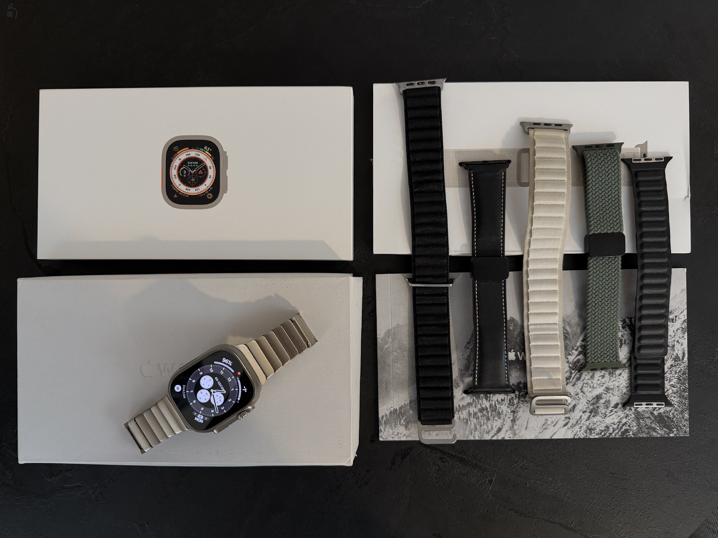 Apple Watch Ultra GPS + Cellular 100% akku