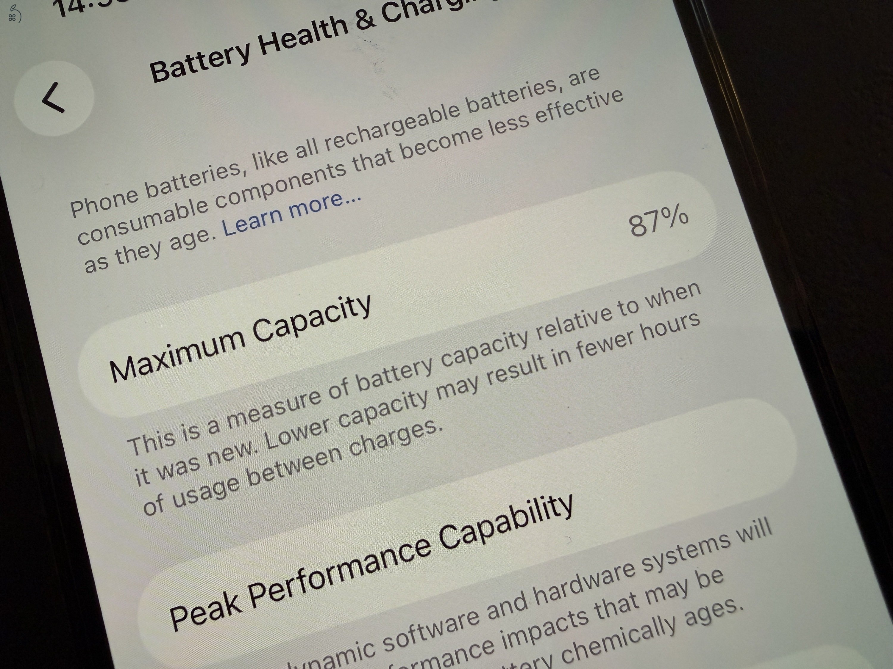 iPhone 14 pro 128GB fekete