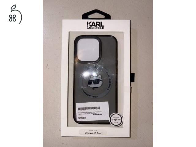 Eladó iPhone 15 pro 128Gb+ Karl lagerfeld tok