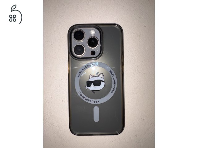 Eladó iPhone 15 pro 128Gb+ Karl lagerfeld tok