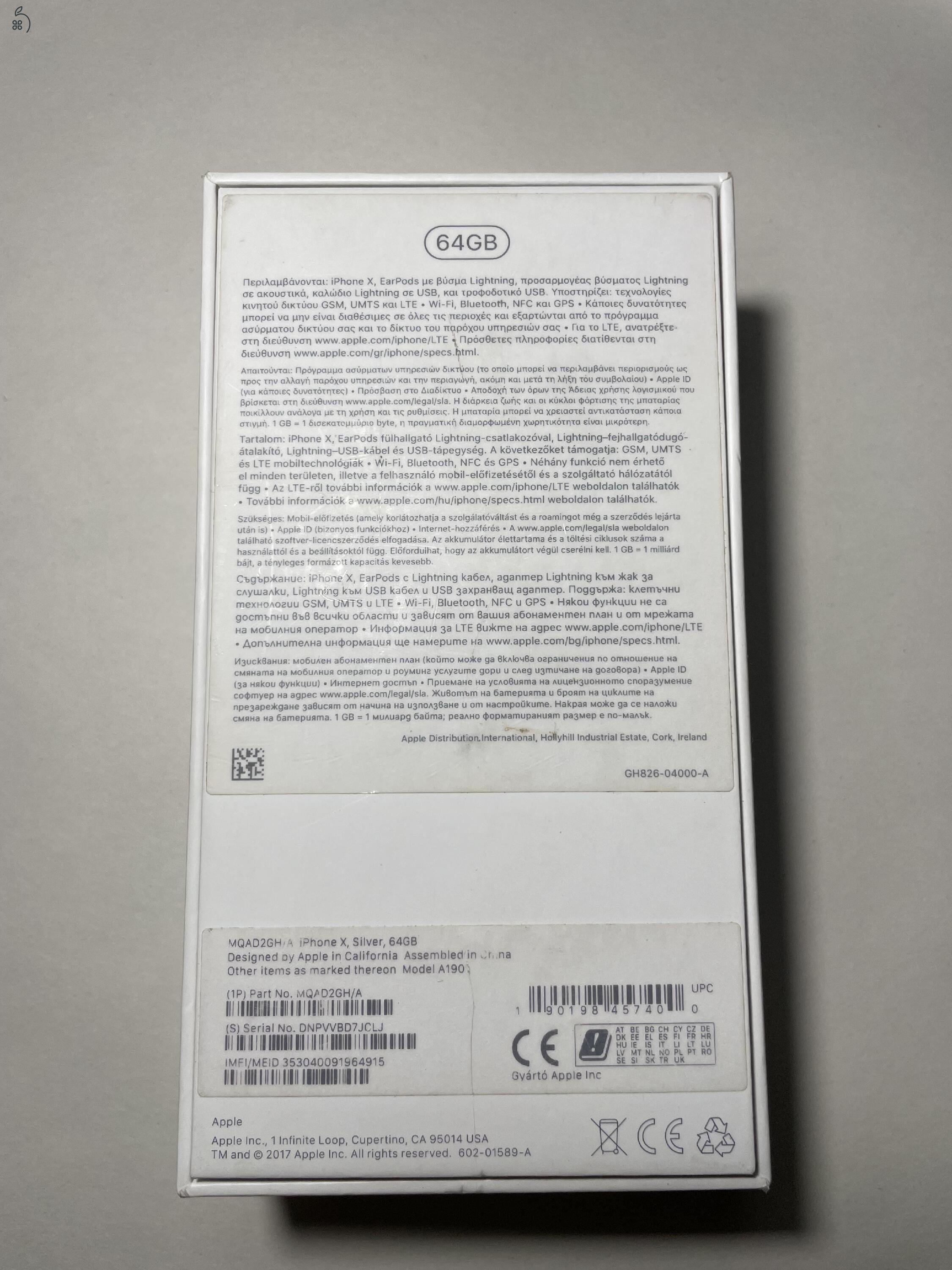 Iphone X 64GB