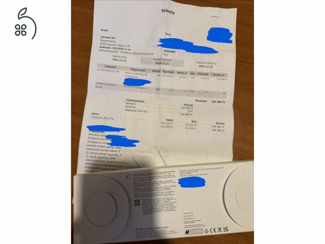 Apple Watch Series 11, 46mm, JetBlack, GPS, Aktiválatlan!! Euronics garancia: 2 év