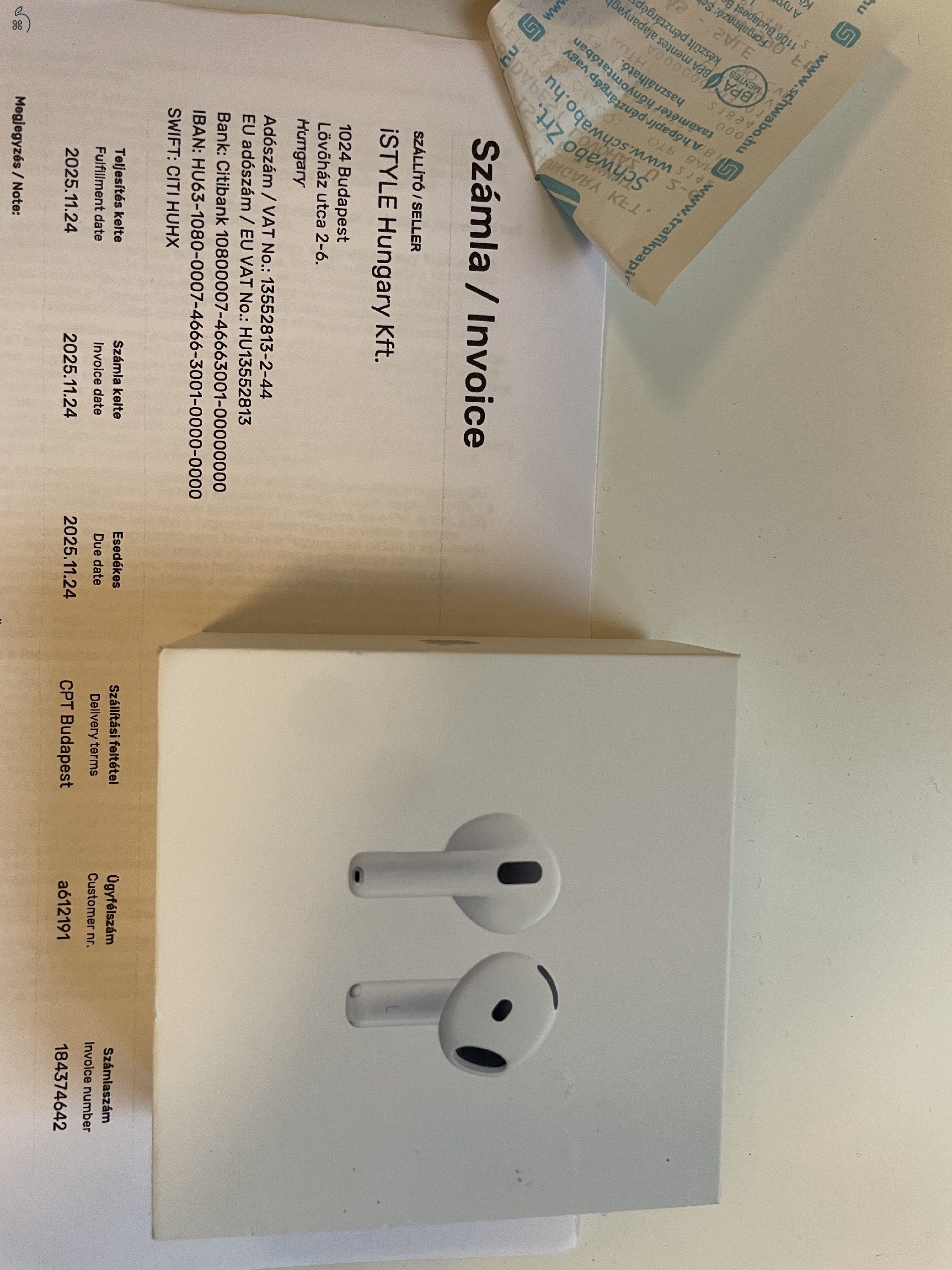 Airpods 4 új