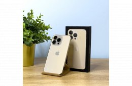MacSzerez.com - iPhone 13 Pro / 128GB / Arany / Kártyafüggetlen / Új akku! / Garancia!