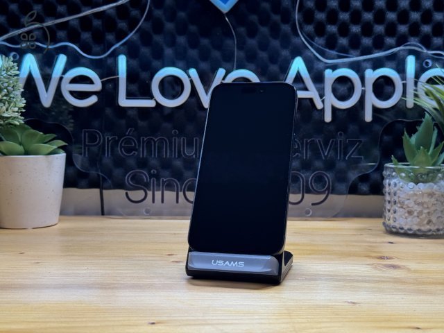  iPhone 16, 128GB, Fekete, Független - 1ÉV Garancia, Számla 