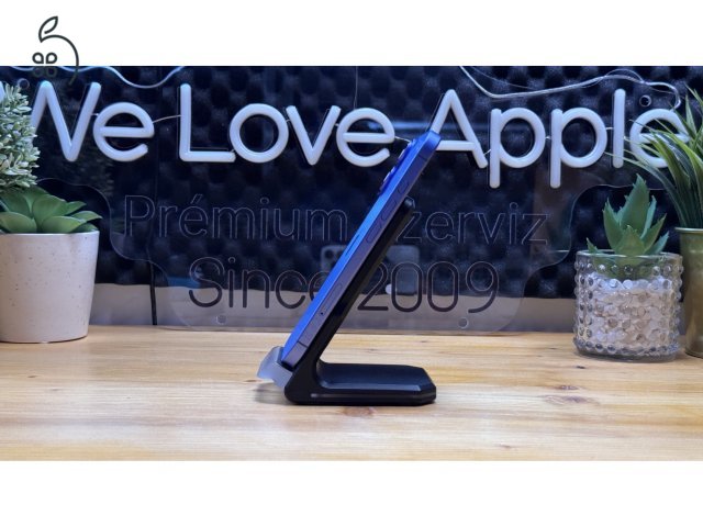  iPhone 16, 128GB, Kék, 100% Akku, Független - 1ÉV Garancia, Számla 