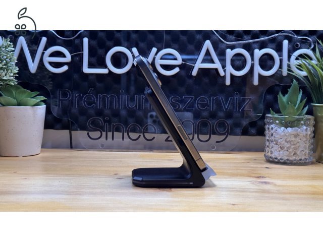  iPhone 16 Pro, 256GB, Szürke, 100% Akku, Független - 1ÉV Garancia, Számla 