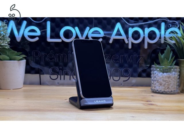  iPhone 13 Mini, 128GB, Fehér, Független - 1ÉV Garancia, Számla 