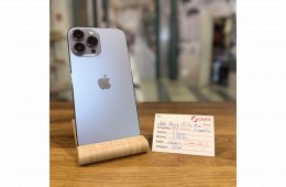 106. Apple iPhone 13 Pro Max - 256 GB - Sierra Blue - újszerű - Akku 100%