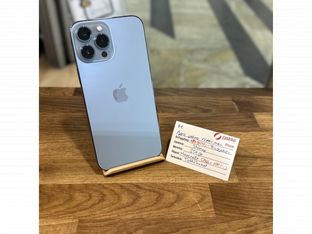 Apple iPhone 13 Pro Max - 256 GB - Sierra Blue - Akku 100% ( 71. )