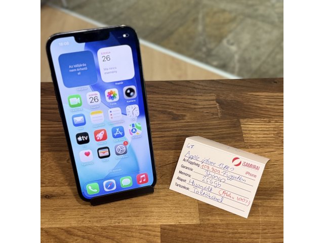 Apple iPhone 13 Pro - 256 GB - Grafit - Akku 100% (47.)