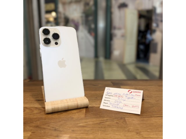 Apple iPhone 14 Pro Max - 256 GB - Ezüst - Akku 100% ( 106.)