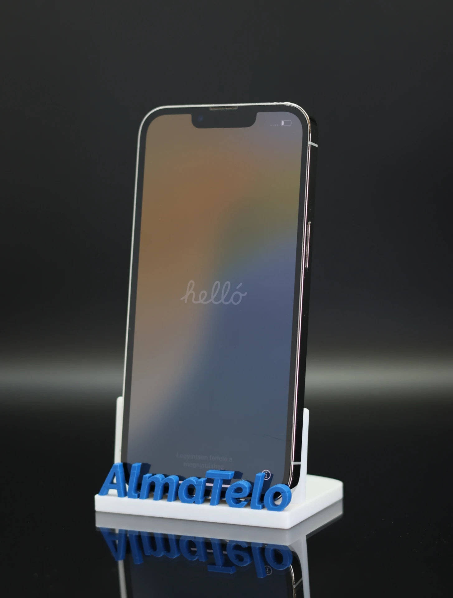 Apple iPhone 13 Pro 128 GB Silver 100% akku - 12 HÓ GARANCIA