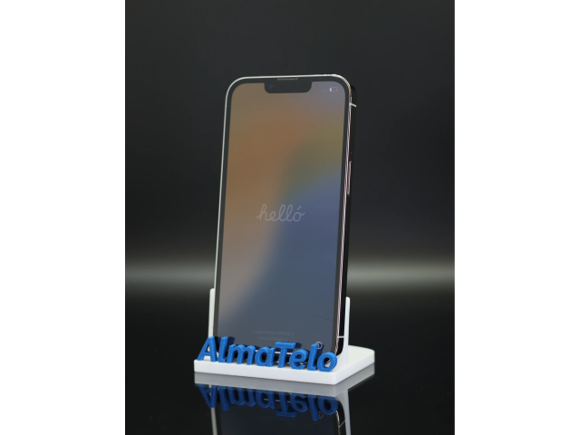 Apple iPhone 13 Pro 128 GB Silver 100% akku - 12 HÓ GARANCIA