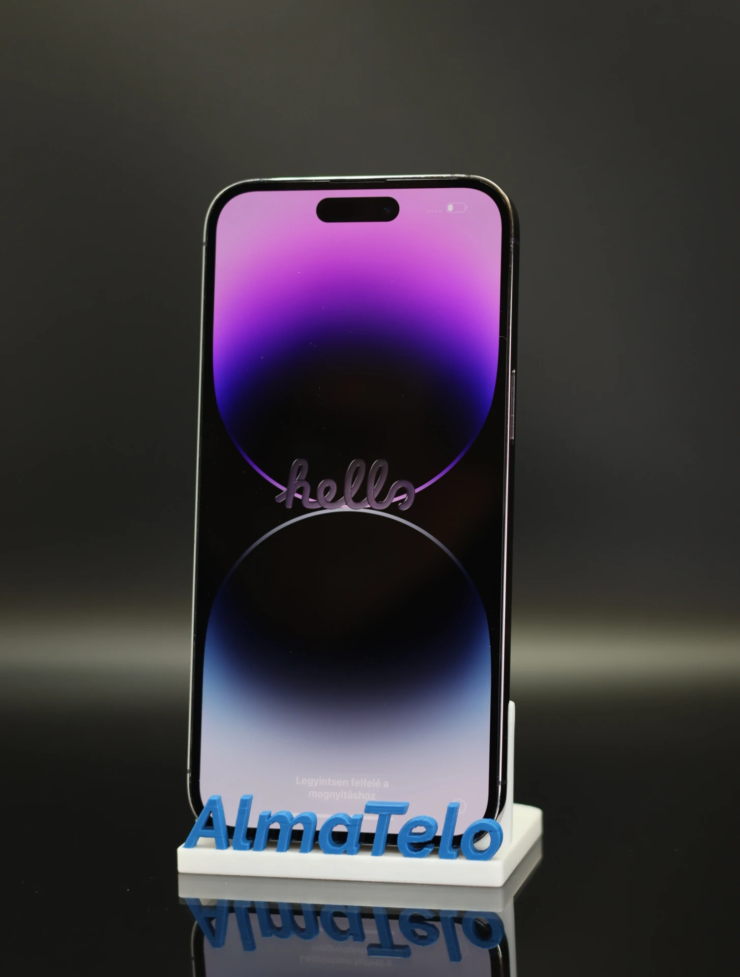 Apple iPhone 14 Pro Max 128 GB Deep Purple 100% akku - 12 HÓ GARANCIA