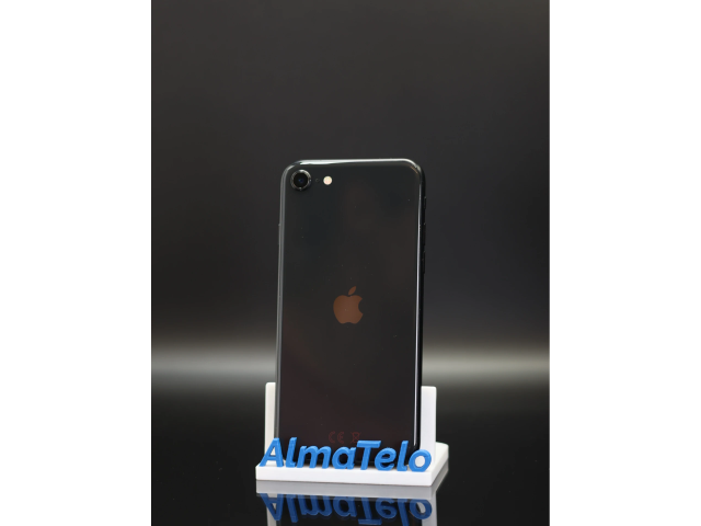 Apple iPhone SE (2020) 64 GB Black 100% akku - 12 HÓ GARANCIA