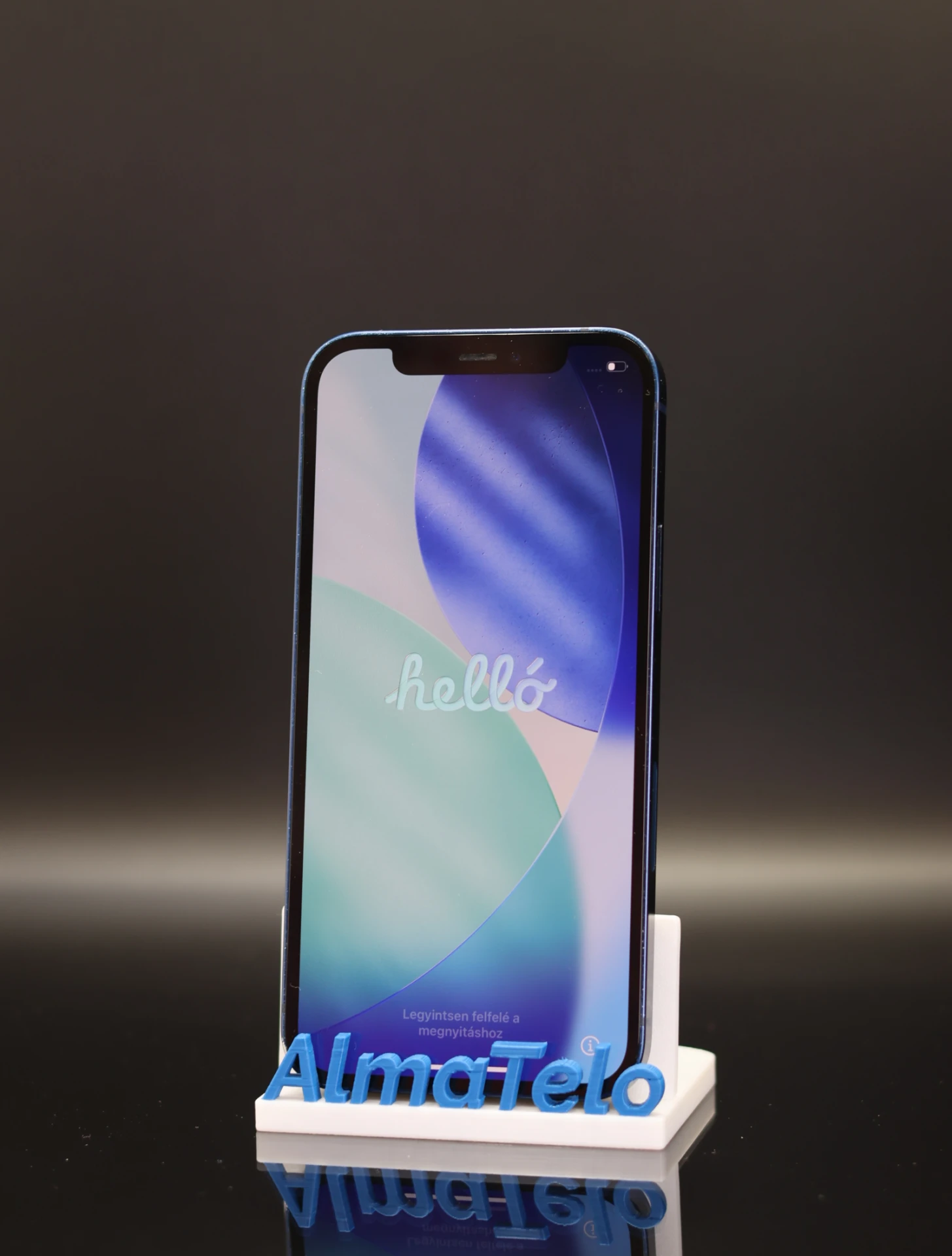 Apple iPhone 12 64 GB Blue 100% akku - 12 HÓ GARANCIA