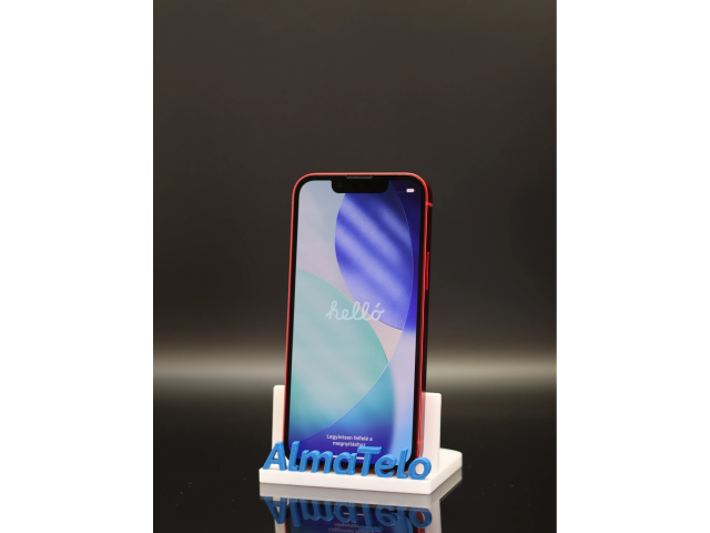 Apple iPhone 13 Mini 256 GB PRODUCT RED 100% akku - 12 HÓ GARANCIA