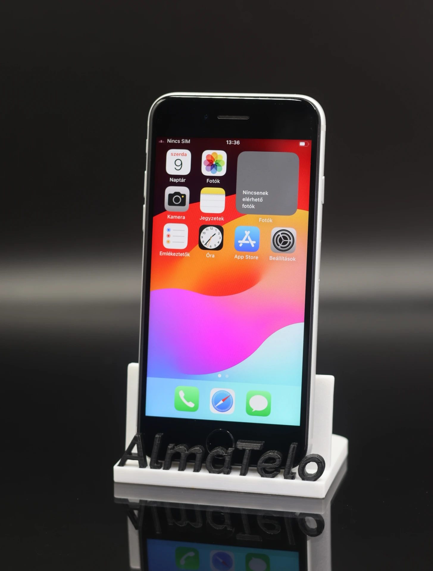 Apple iPhone SE (2020) 64 GB White 100% akku - 12 HÓ GARANCIA