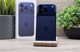 Hibátlan iPhone 17 Pro Deep Blue 256GB 2 ÉV Garanciával Számlával 100% Akku
