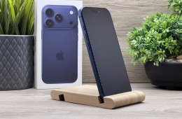 Hibátlan iPhone 17 Pro Deep Blue 256GB 2 ÉV Garanciával Számlával 100% Akku