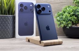 Hibátlan iPhone 17 Pro Deep Blue 256GB 2 ÉV Garanciával Számlával 100% Akku