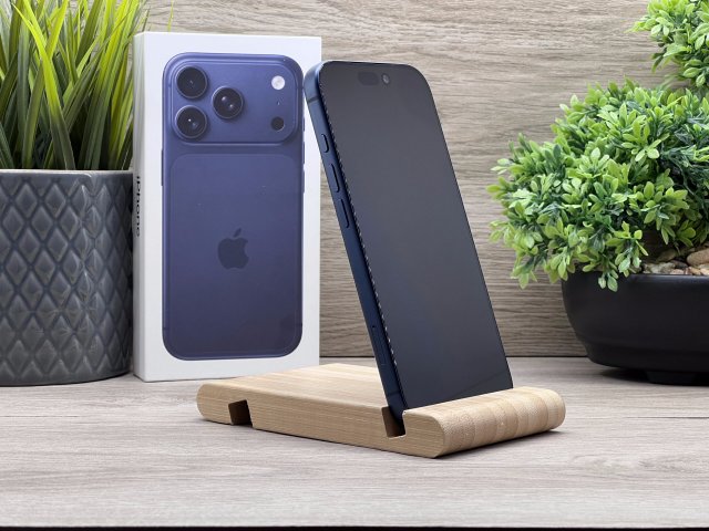 Hibátlan iPhone 17 Pro Deep Blue 256GB 2 ÉV Garanciával Számlával 100% Akku