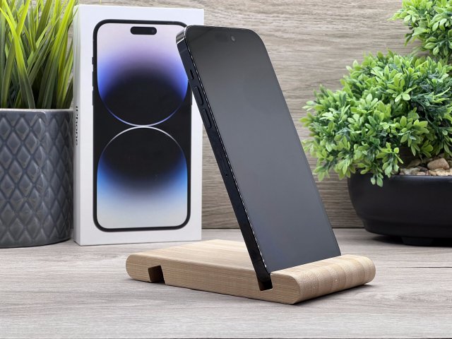 iPhone 14 Pro Max Space Black 256GB 2 ÉV Garanciával Számlával 100% Akku