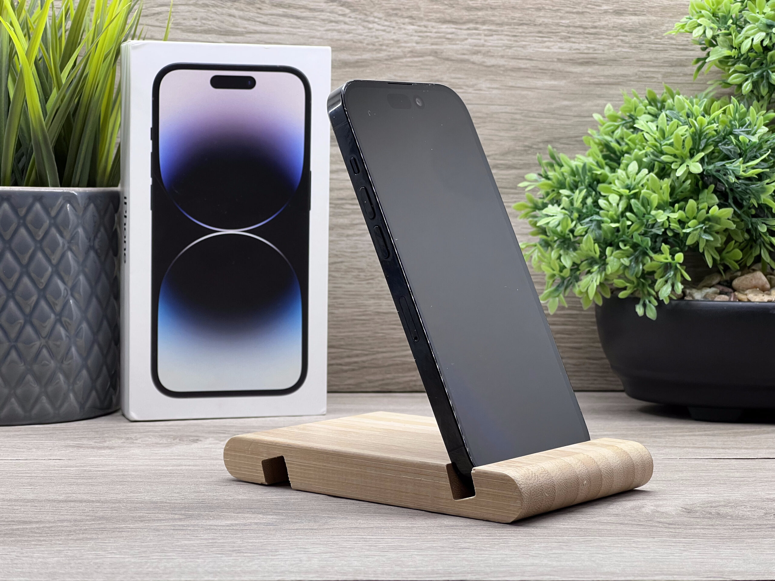 iPhone 14 Pro Space Black 128GB 2 ÉV Garanciával Számlával 90% Akku